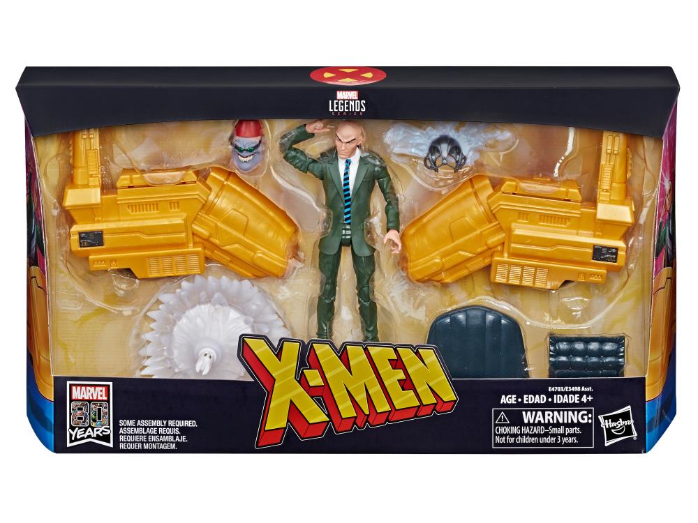 Professor X Charles Xavier Pack Figura De Acción X Men Marvel Legends Series Hasbro 16 Cme