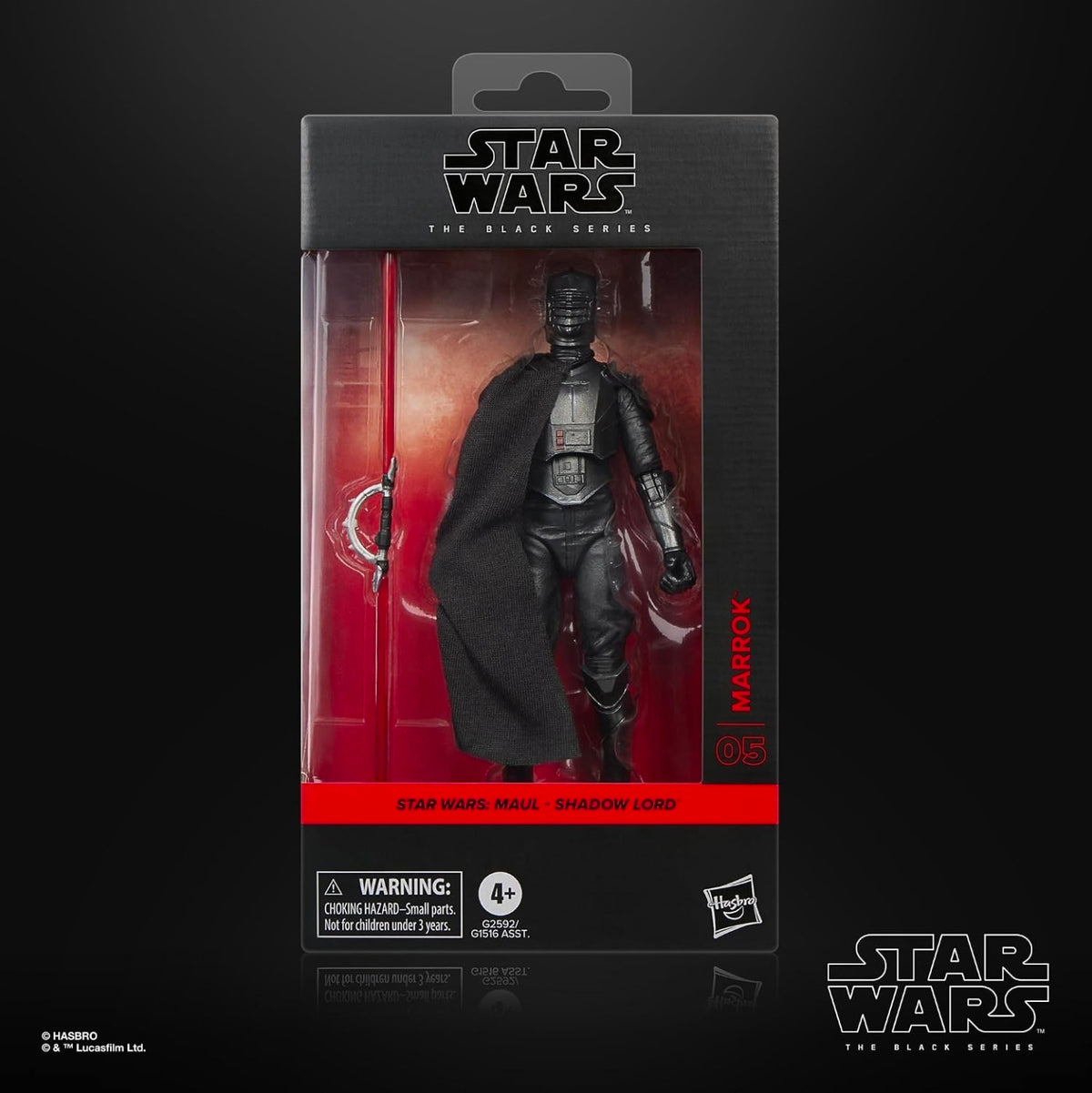 Marrok Figura de Acción Star Wars Maul Shadow Lord Black Series 16 cm