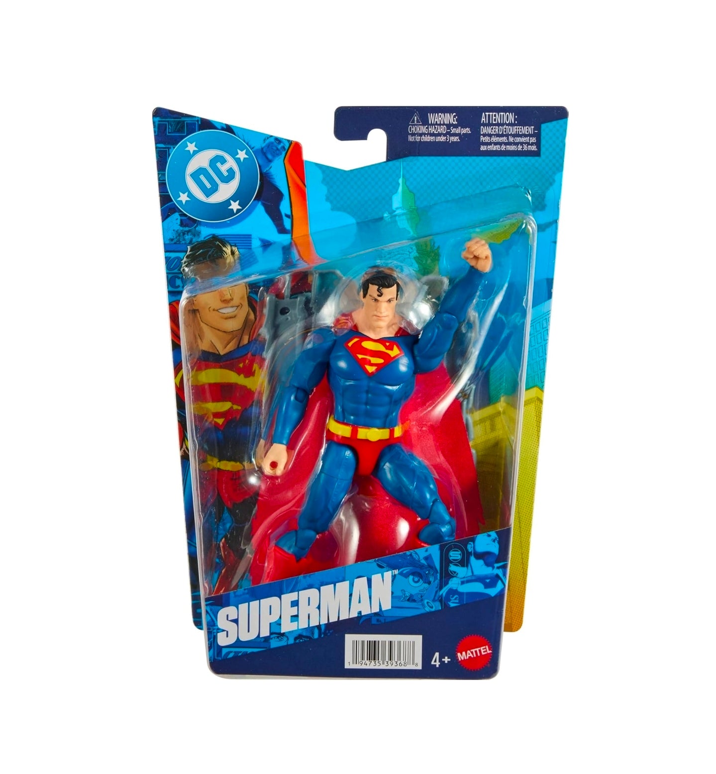 Superman Figura De Accion Super Villains DC Premier Mattel 16 Cm