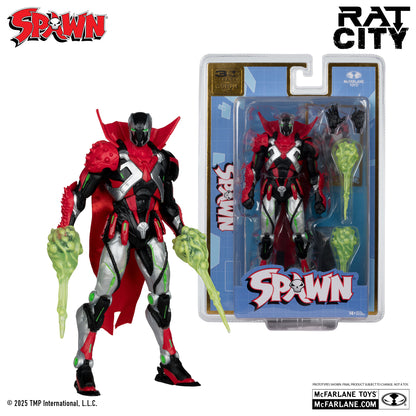 The Deviant Figura de Accion Spawn Rat City Mcfarlane Toys 30th Anniversary 18 Cm