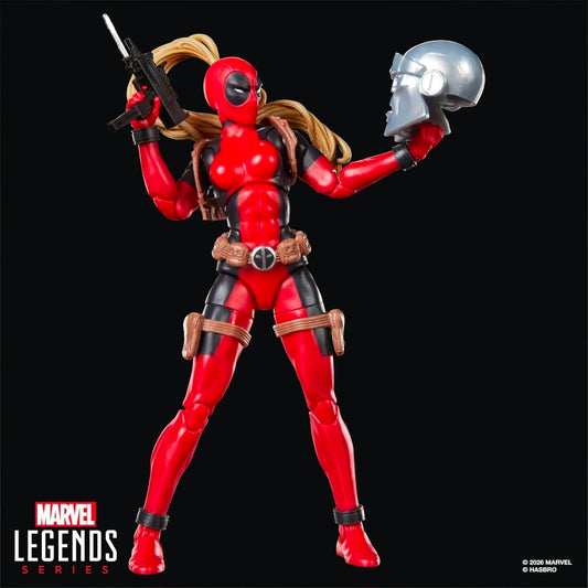 Lady Deadpool Figura de Acción Marvel Legends 16 cm Baf Marvel's Box