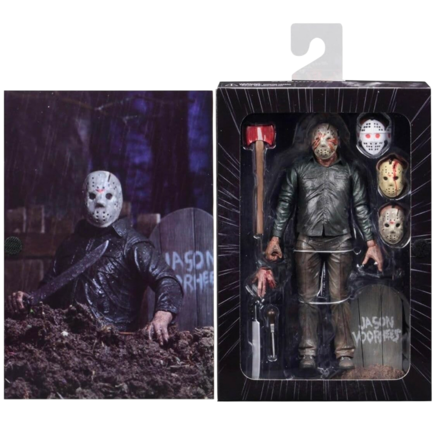 Jason Voorhees Figura de Acción Friday The 13th Part V A New Beginning Neca Ultimate 18 Cm