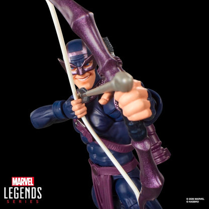 Dark Avengers Hawkeye Figura de Acción Marvel Legends 16 cm Baf Marvel's Box
