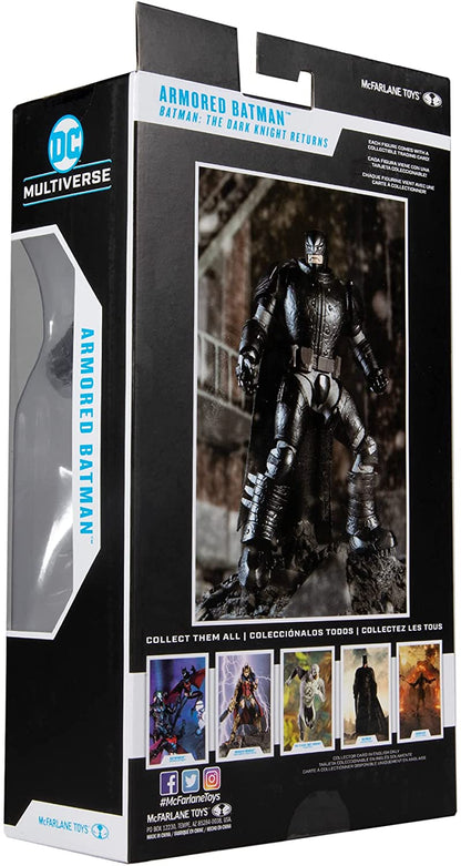 Batman Armored Figura De Acción The Dark Knight Returns Dc Multiverse Mcfarlane Toys 18 cm