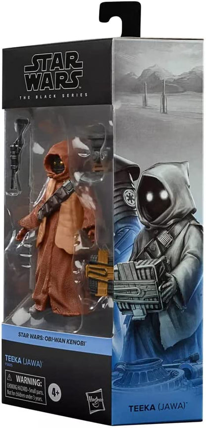 Teeka Jawa Figura De Acción Obi Wan Kenobi Star Wars The Black Series Hasbro 13 Cm