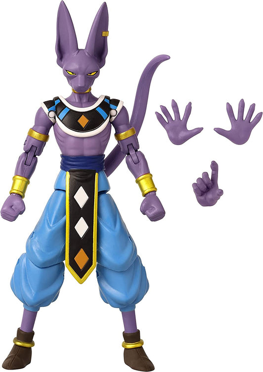 Beerus - Bills Figura de Acción Version 2 Dragon Ball Super Dragon Stars Bandai 16 Cm