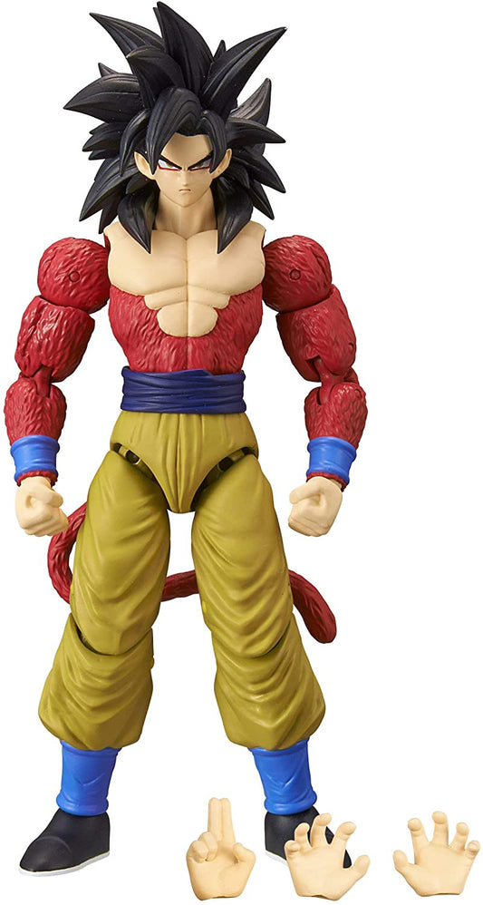 Goku Super Saiyan 4 Figura de Acción Dragon Ball GT Super Dragon Stars Bandai 16 Cm