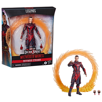 Doctor Strange Defender Figura De Acción Multiverse Of Madness Marvel Legends Hasbro 16 Cm