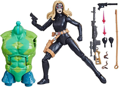 Yelena Belova Figura De Acción Avengers Marvel Legends Hasbro 16 Cm BAF Puff Adder