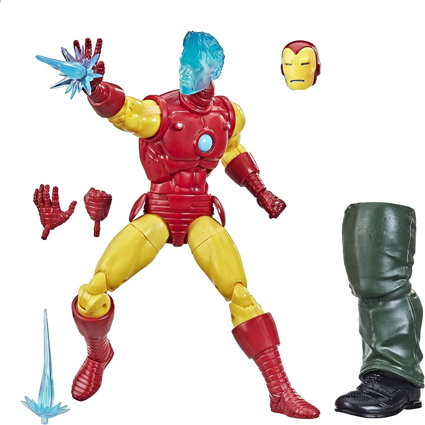 Iron Man Tony Stark IA Figura De Acción Avengers Marvel Legends 17 Cm