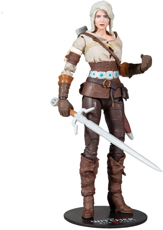 Ciri The Witcher Geralt Figura De Acción Mcfarlane Toys 18 Cm