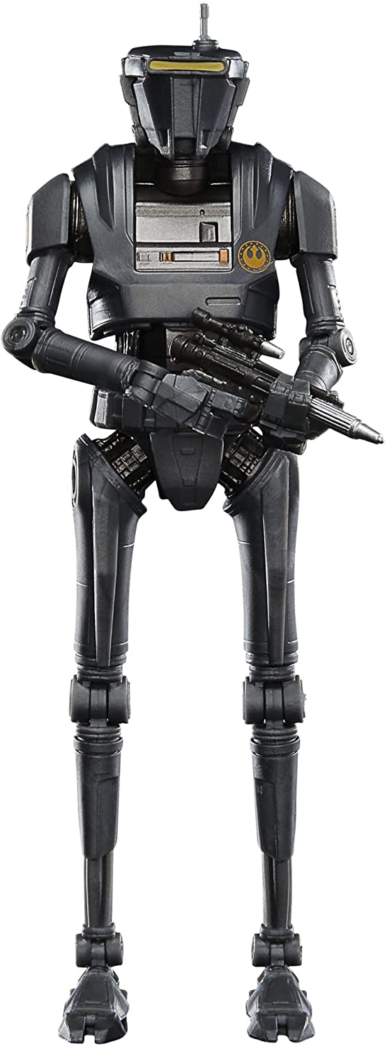 New Republic Security Droid Figura De Acción Star Wars Ther Mandalorian Black Series Hasbro 16 Cm