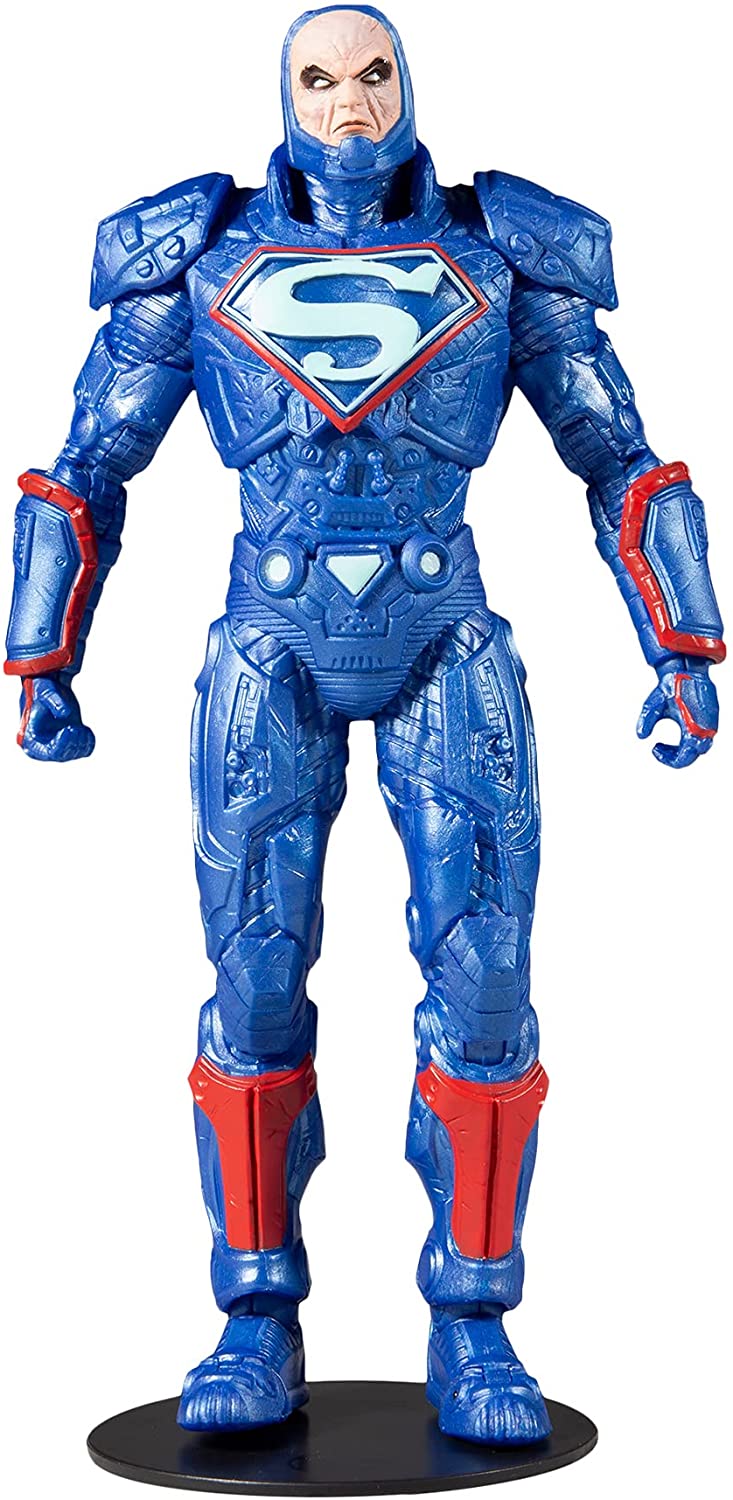 Lex Luthor Power Suit Figura de acción Darkseid War Dc Multiverse Mcfarlane Toys