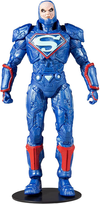 Lex Luthor Power Suit Figura de acción Darkseid War Dc Multiverse Mcfarlane Toys