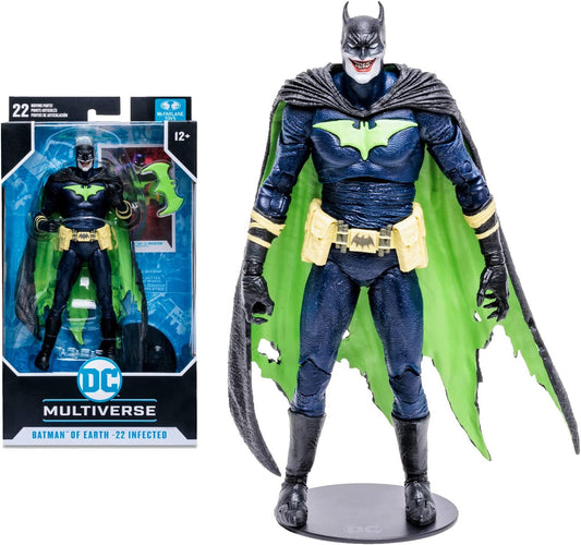 Batman Of Earth 22 Infected Figura De Acción Dark Nights: Metal Dc Multiverse Mcfarlane Toys 18 cm
