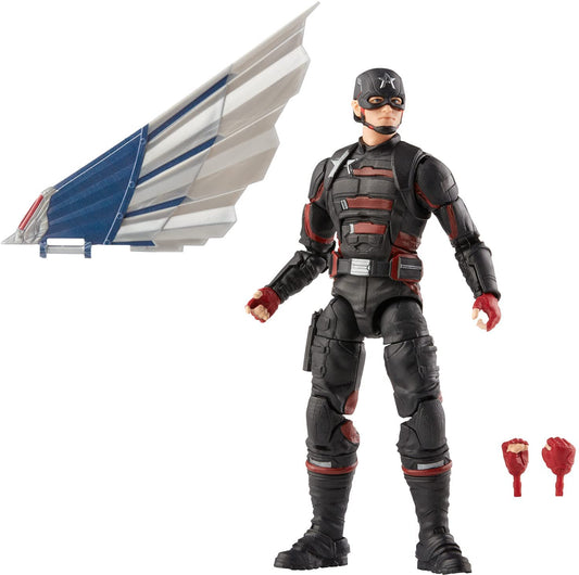 US Agent Figura De Acción Avengers Falcon and The Winter Soldier Marvel Legends Hasbro 16 Cm