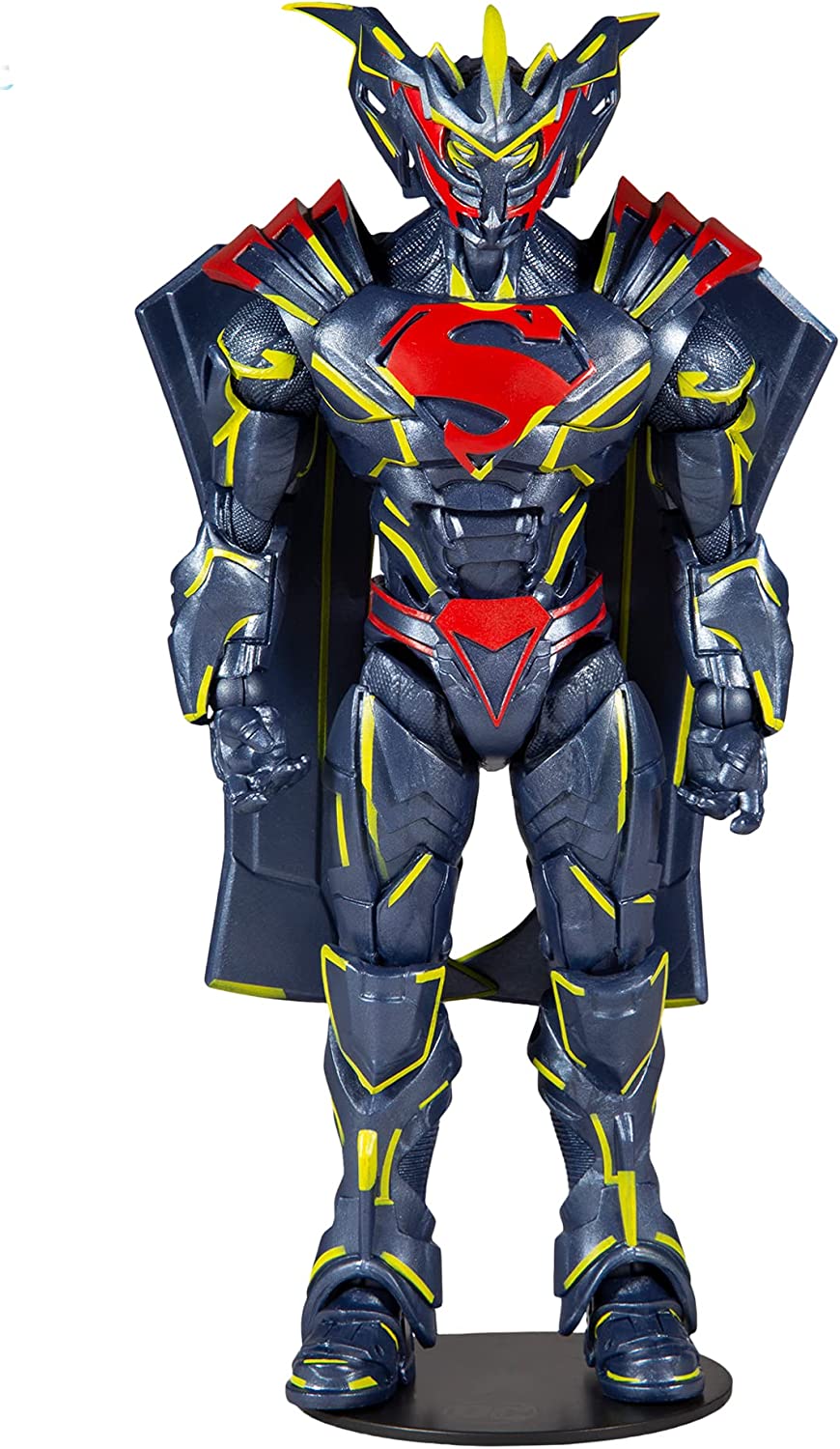 Superman Energized Armor Figura de Acción Energized Unchained Armor Dc Multiverse Mcfarlane Toys 19 Cm