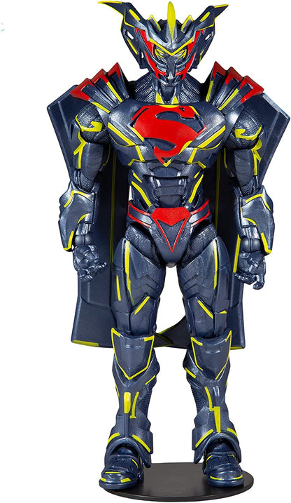 Superman Energized Armor Figura de Acción Energized Unchained Armor Dc Multiverse Mcfarlane Toys 19 Cm