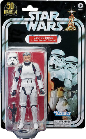 George Lucas Stormtrooper Figura De Acción Star Wars Kenner The Black Series Hasbro 16 Cm
