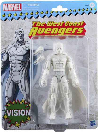 Vision Figura De Acción Cómics Classic Avengers Retro Marvel Legends Hasbro 17 Cm