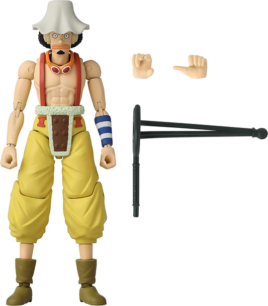 Usopp Figura Acción One Piece Anime Heroes Bandai 16 Cm