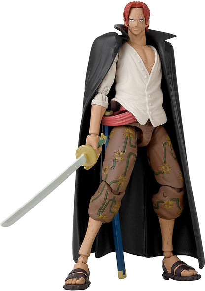 Shanks Figura Acción One Piece Anime Heroes Bandai 16 Cm