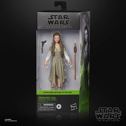 Princesa Leia Organa Figura De Acción Star Wars The Black Series Hasbro 16 Cm