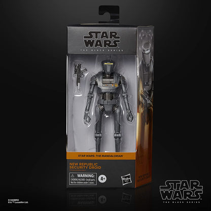 New Republic Security Droid Figura De Acción Star Wars Ther Mandalorian Black Series Hasbro 16 Cm