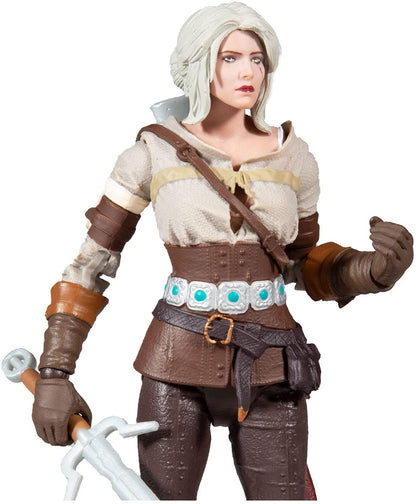 Ciri The Witcher Geralt Figura De Acción Mcfarlane Toys 18 Cm