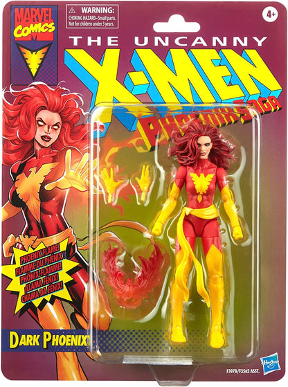 Dark Phoenix Figura De Acción X Men Animated Vintage Series Marvel Legends Hasbro 16 Cm