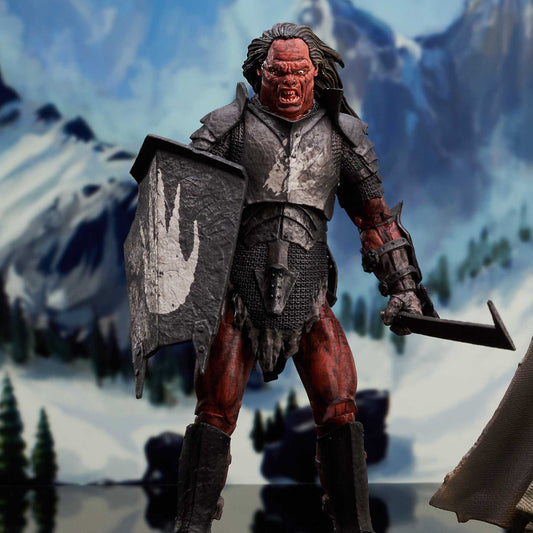 Uruk Hai Orc Figura De Acción The Lord Of The Rings Toys 18 Cm