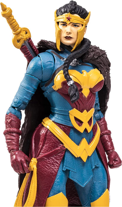 Wonder Woman Endless Winter Figura de Accion Dc Liga De La Justicia Mcfarlane Toys 18 Cm