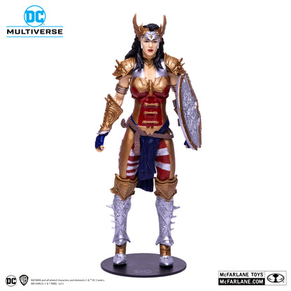 Wonder Woman Designed by Todd Mcfarlane Gold Label Figura de Accion Dc Justice League Mcfarlane Toys 18 Cm