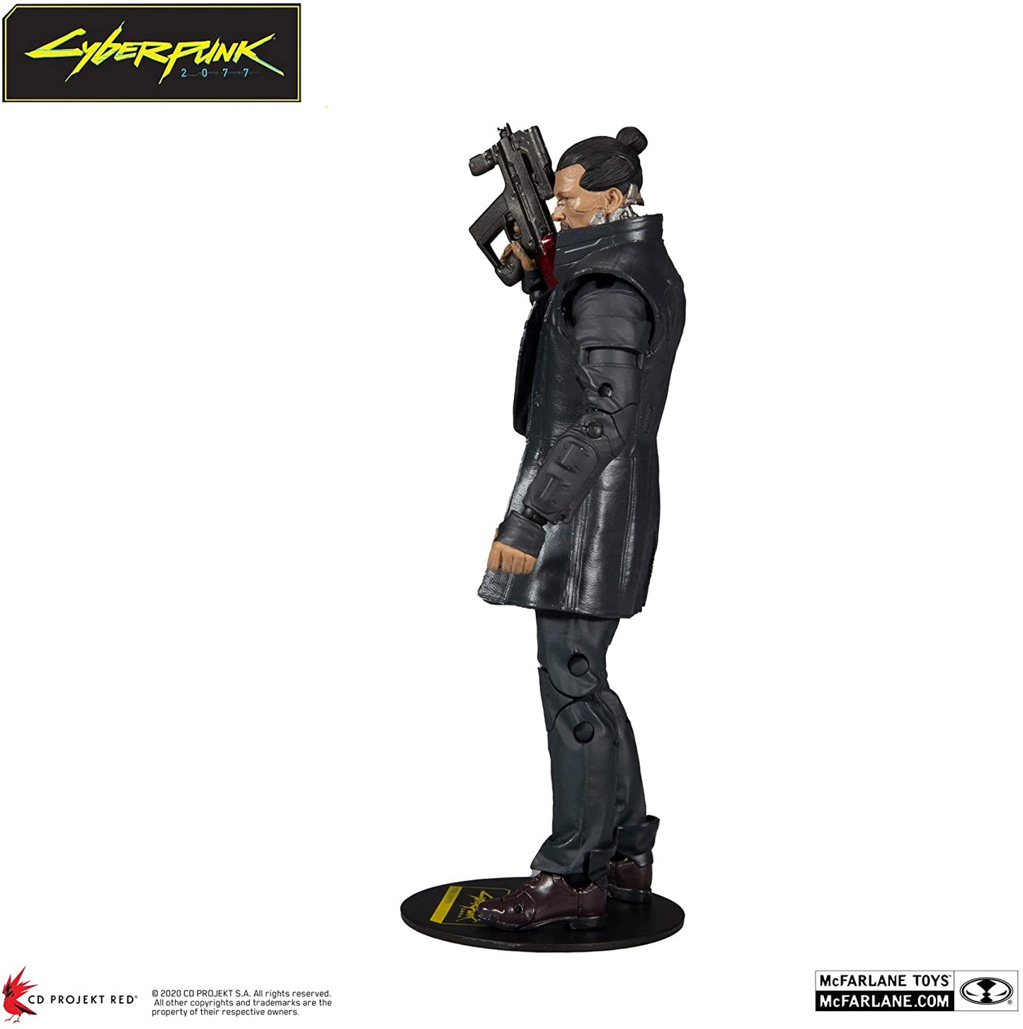 Takemura Figura de Acción CD Project Red Cyberpunk 2077 Mcfarlane Toys 18 Cm