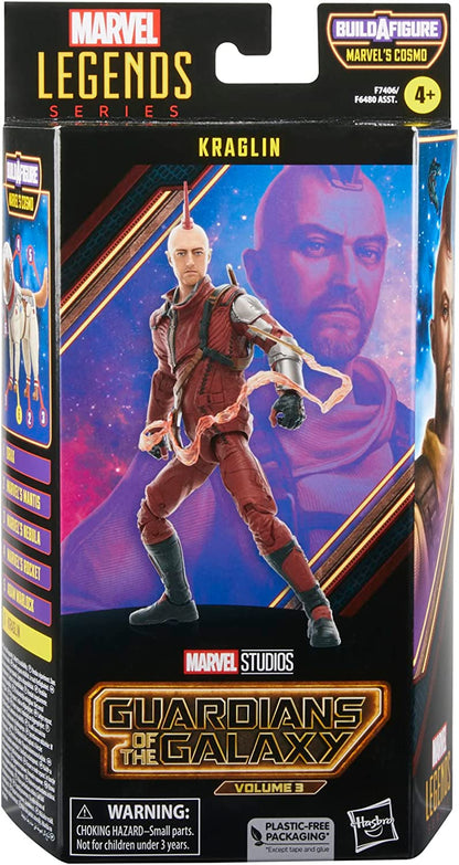 Kraglin Figura De Acción Guardians Of The Galaxy Volume 3 Marvel Legends Hasbro 16 Cm