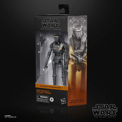 New Republic Security Droid Figura De Acción Star Wars Ther Mandalorian Black Series Hasbro 16 Cm
