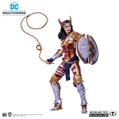 Wonder Woman Designed by Todd Mcfarlane Gold Label Figura de Accion Dc Justice League Mcfarlane Toys 18 Cm