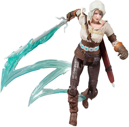 Ciri The Witcher Geralt Figura De Acción Mcfarlane Toys 18 Cm