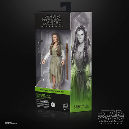 Princesa Leia Organa Figura De Acción Star Wars The Black Series Hasbro 16 Cm