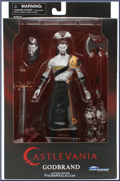 Godbrand Figura De Acción Castlevania Series Diamond Select Toys 17 Cm