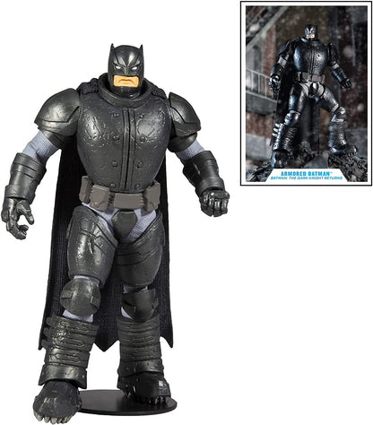 Batman Armored Figura De Acción The Dark Knight Returns Dc Multiverse Mcfarlane Toys 18 cm