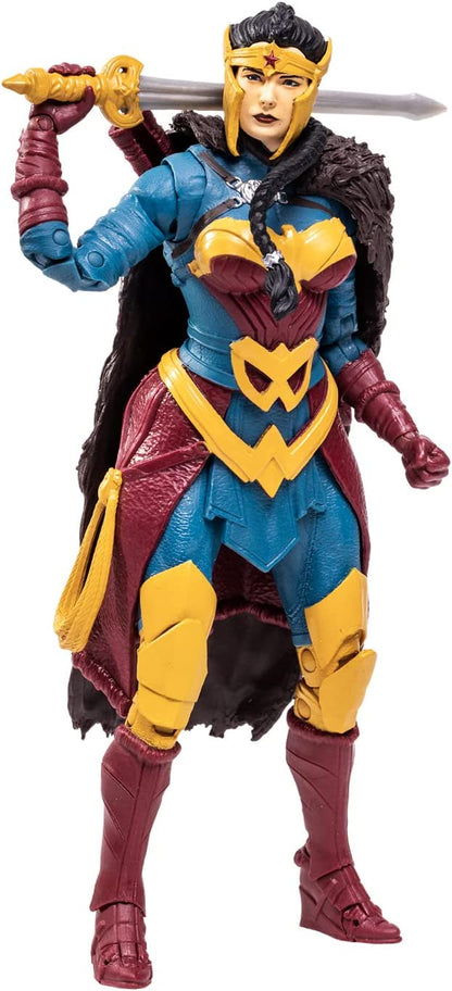 Wonder Woman Endless Winter Figura de Accion Dc Liga De La Justicia Mcfarlane Toys 18 Cm