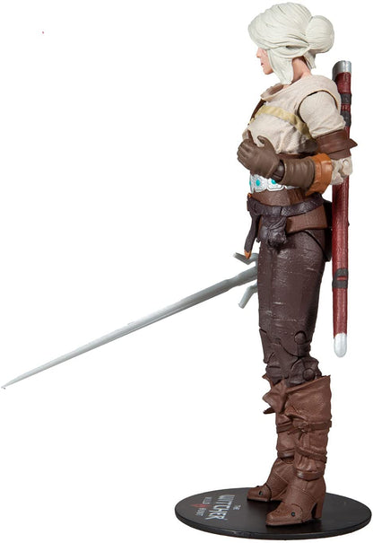 Ciri The Witcher Geralt Figura De Acción Mcfarlane Toys 18 Cm