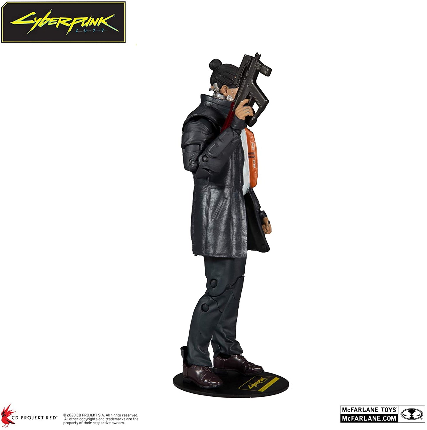 Takemura Figura de Acción CD Project Red Cyberpunk 2077 Mcfarlane Toys 18 Cm