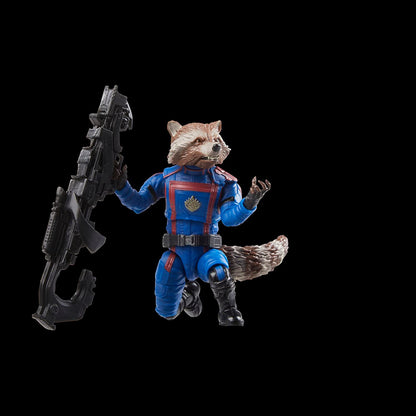 Rocket Figura De Acción Guardians Of The Galaxy Volume 3 Marvel Legends Hasbro 16 Cm BAF Cosmo