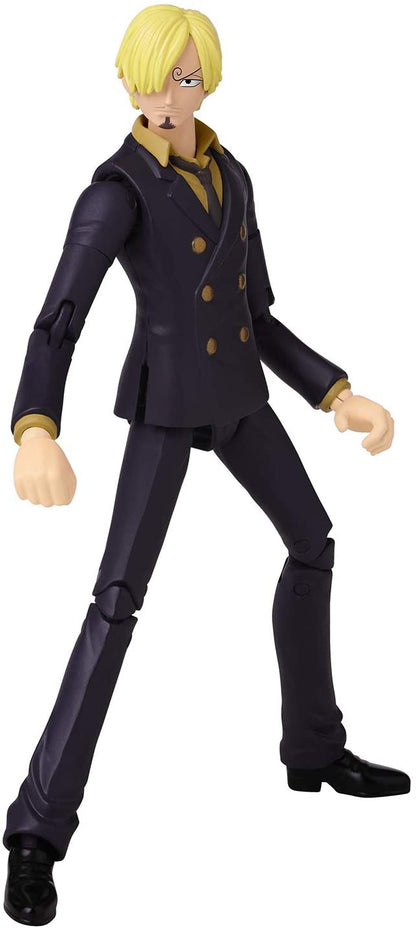 Sanji Figura De Acción One Piece Anime Heroes Bandai 16 Cm