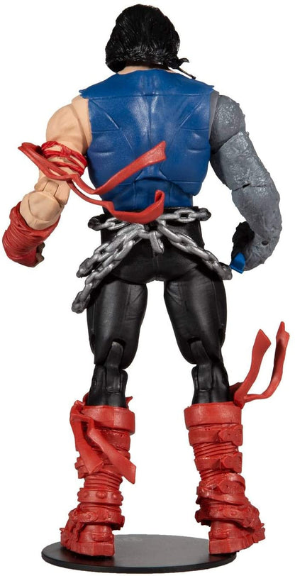Superman Death Metal Figura de Acción Dc Multiverse Mcfarlane Toys BAF Darkfather18 Cm