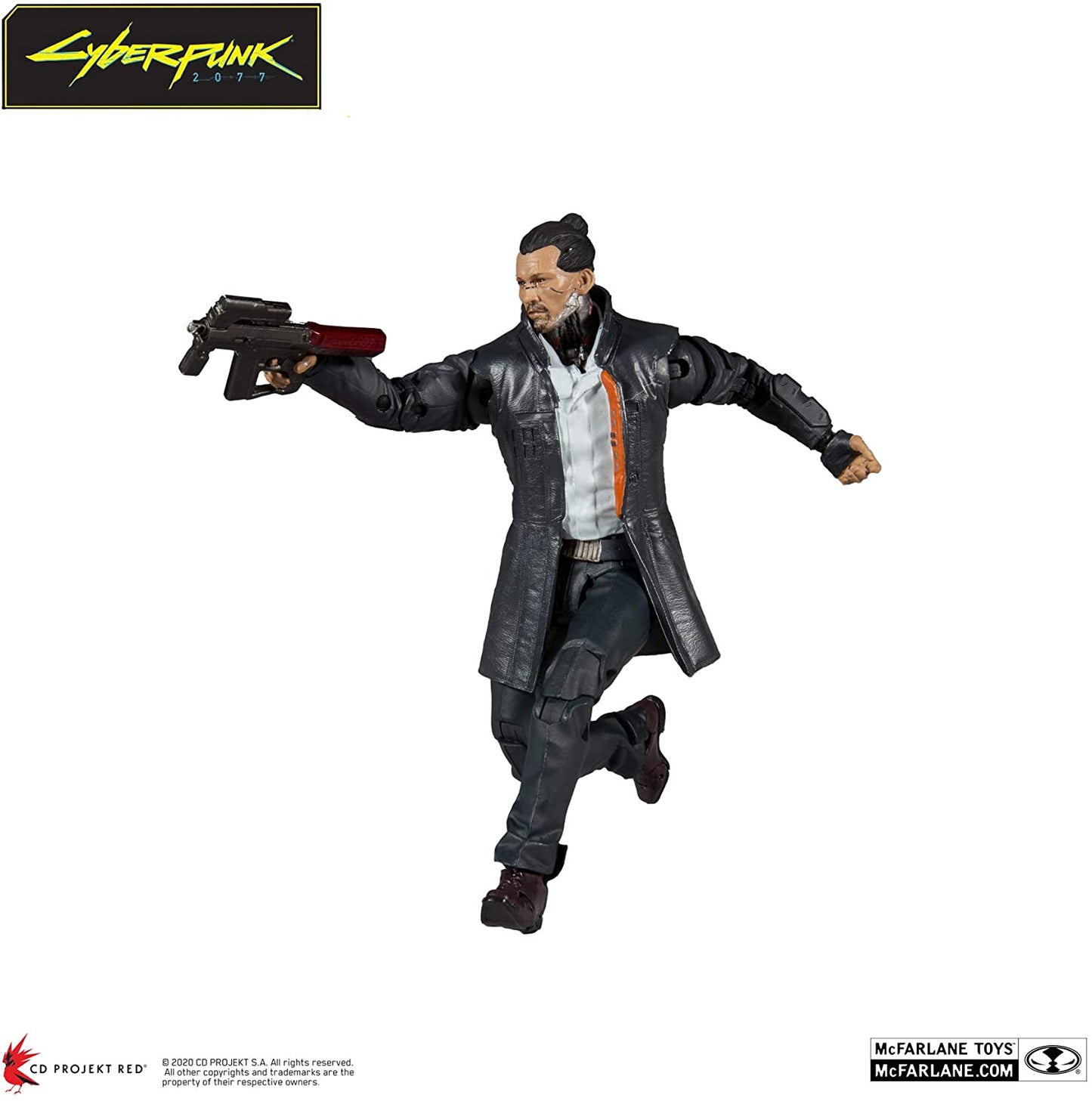 Takemura Figura de Acción CD Project Red Cyberpunk 2077 Mcfarlane Toys 18 Cm