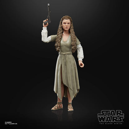 Princesa Leia Organa Figura De Acción Star Wars The Black Series Hasbro 16 Cm