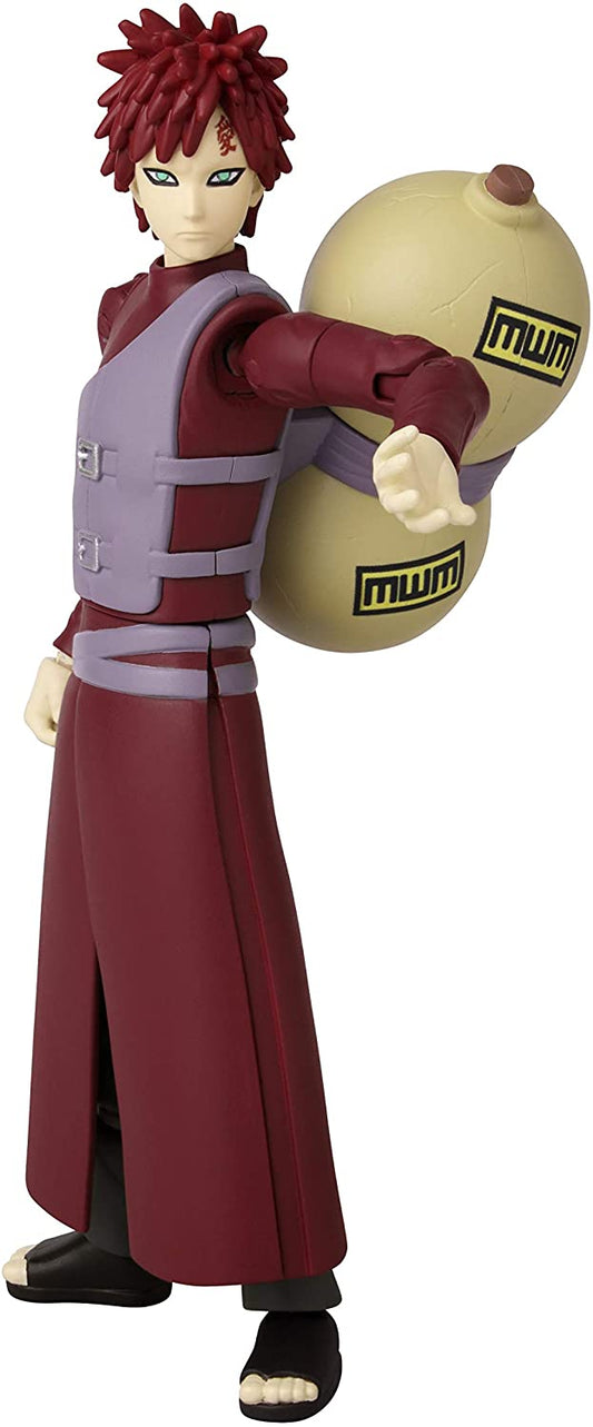 Gaara Figura de Acción Naruto Shippuden Anime Heroes Bandai 16 Cm